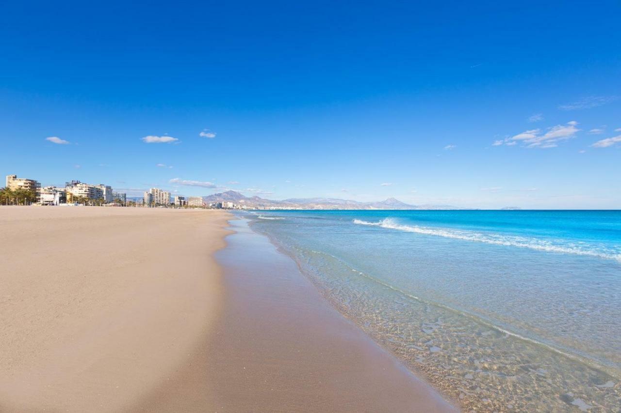 Preciosas Vistas Al Mar. Piscina. Playa San Juan Lägenhet Alicante Exteriör bild