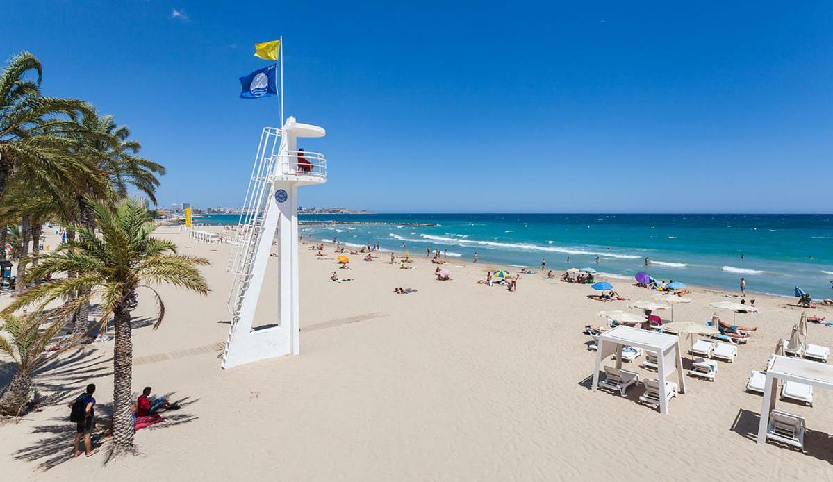 Preciosas Vistas Al Mar. Piscina. Playa San Juan Lägenhet Alicante Exteriör bild